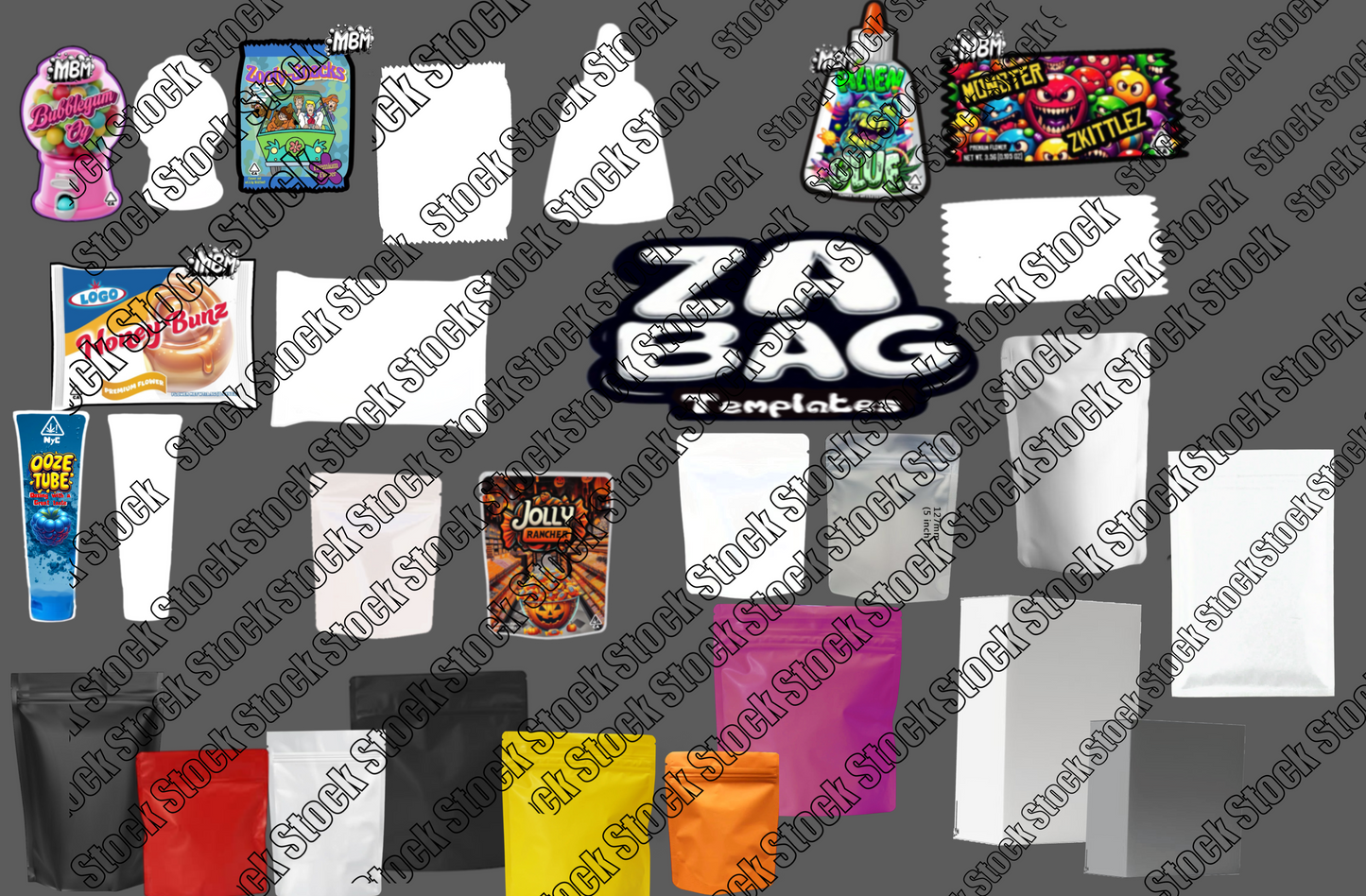 Za bag Templates